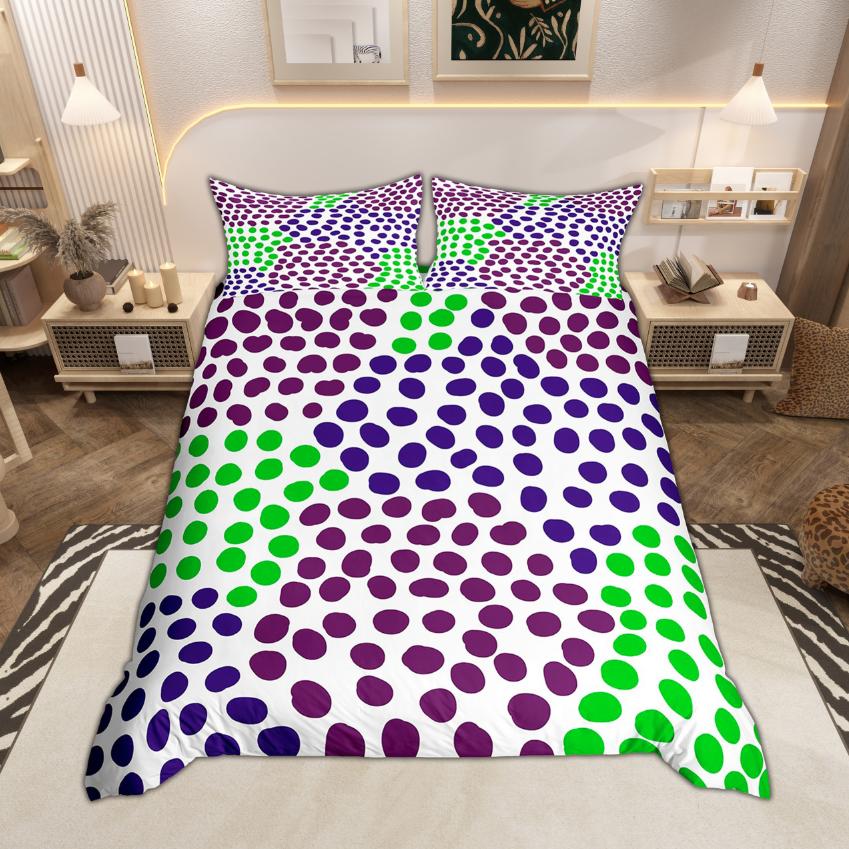 Homewish Leopard Print Duvet Cover Set Cheetah Print Quilt Cover Set Animal Theme Bedding Wildlife Bedroom Room