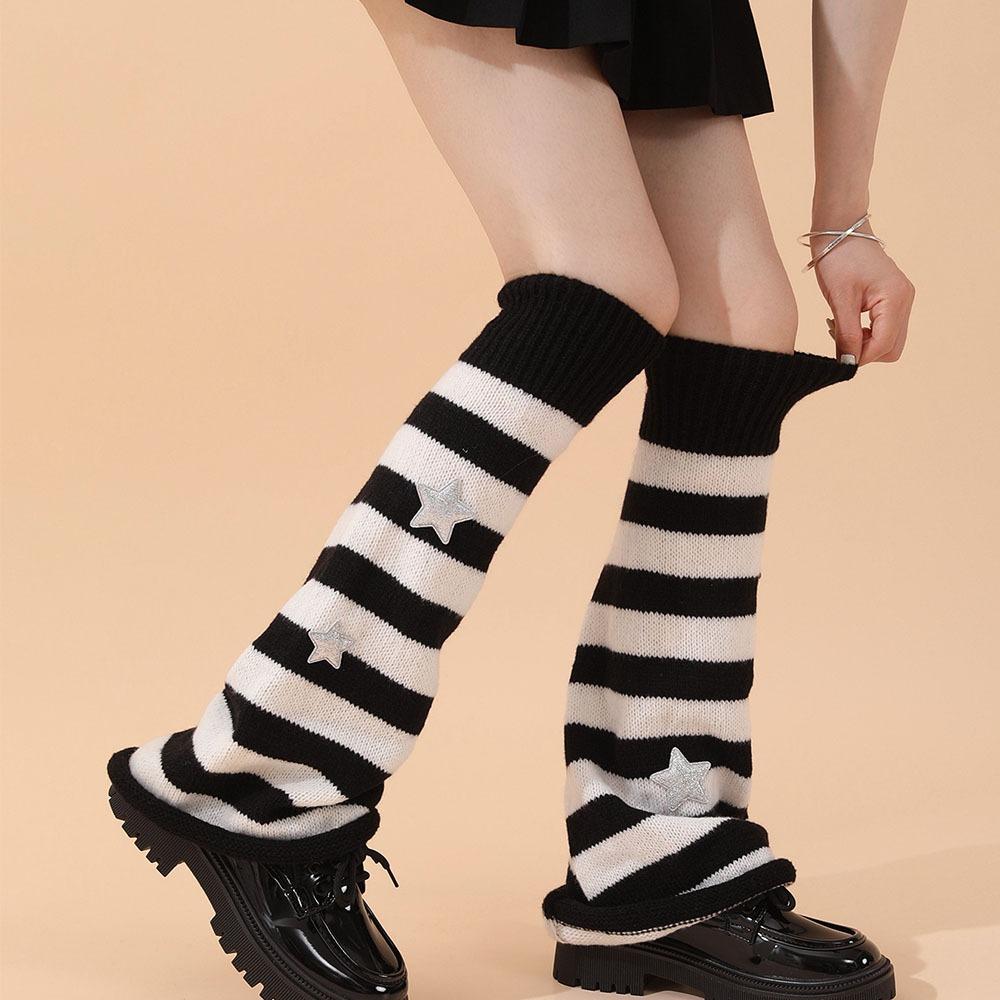 Latin Ballet Boot Stockings Boot Cuffs Leggings Y2K Leg Warmers Japanese Boot Socks  Girls Women's
