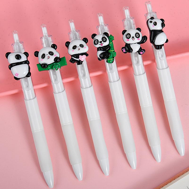 

36Pcs Panda Pendant Pen for Office Work, Brushing Questions, Signing Writing, Diaries, Notes, Student Classroom Prizes, Friend Party Gifts Random style 36Pcs