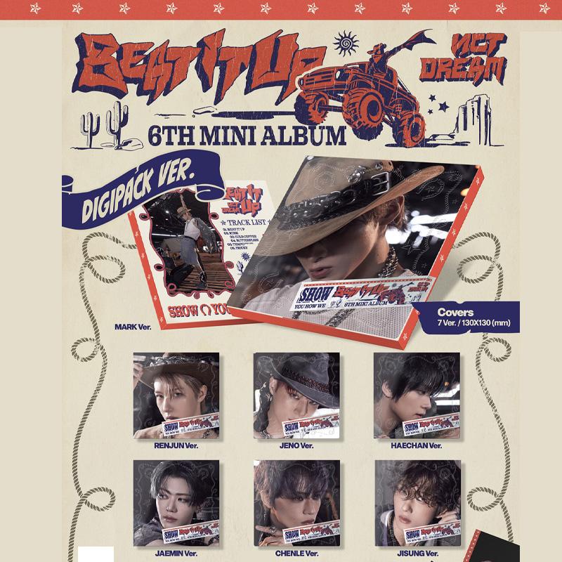 [PRE ORDER] NCT DREAM – Mini Album Vol.6 Beat It Up (Digipack Ver.)