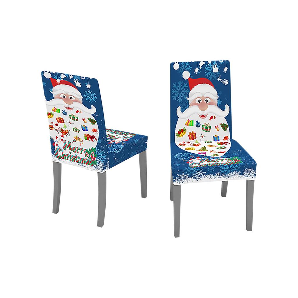 Christmas Tablecloth Print Rectangle Table Cover Set Holiday Party Home Decor