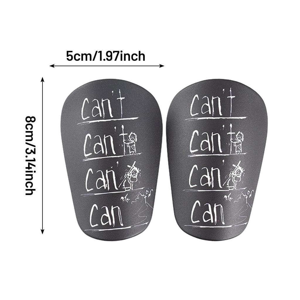 2 חתיכות מיני כדורגל שווקי מגן שרוול עגל רגלי ציוד מגן בולם זעזועים