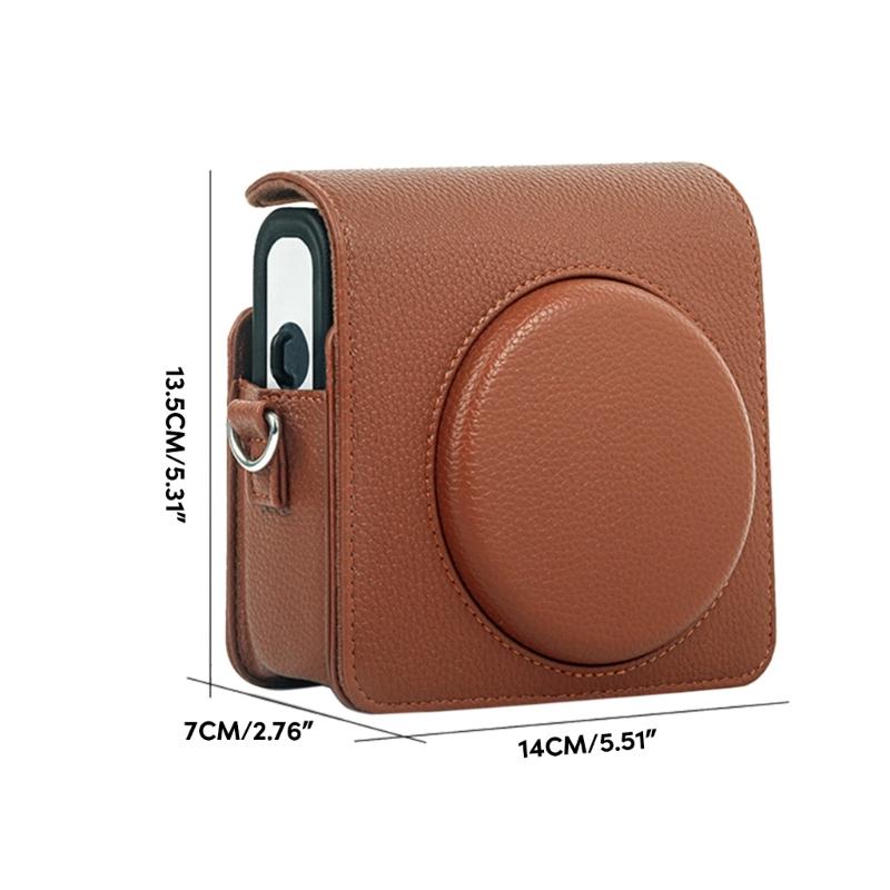 PU Retro Camera Bag for Square SQ40 Travel Portable Shoulder Bag Storage Case Cover for Square SQ40 Accessories