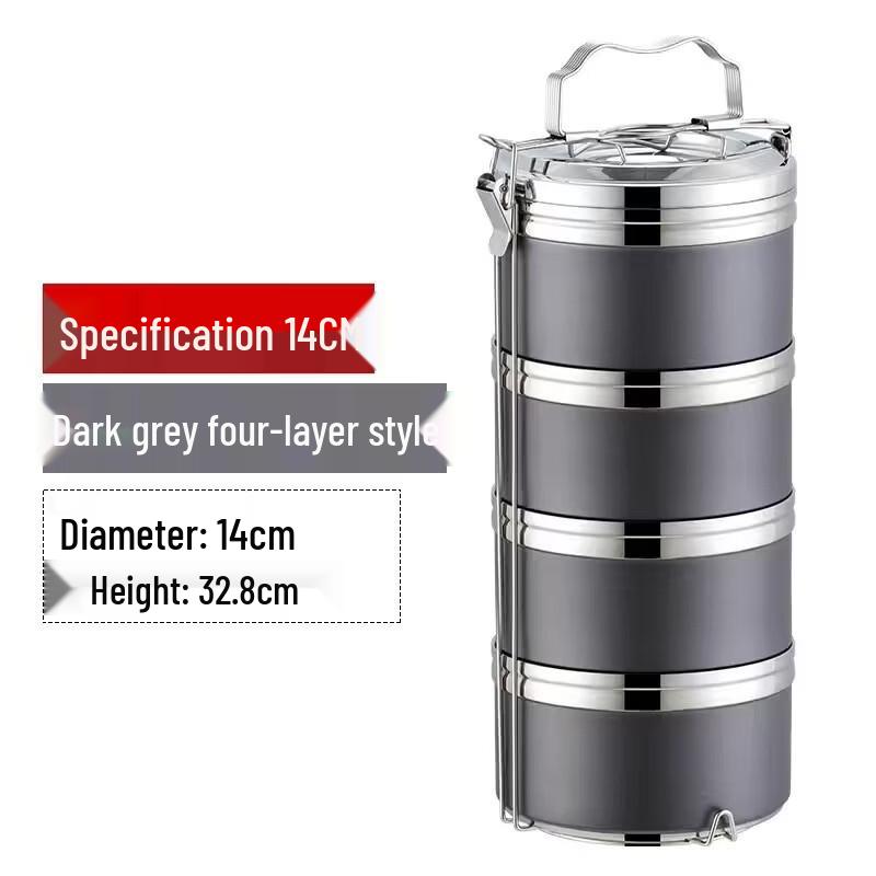 304 Stainless Steel Portable Thermal Lunch Container