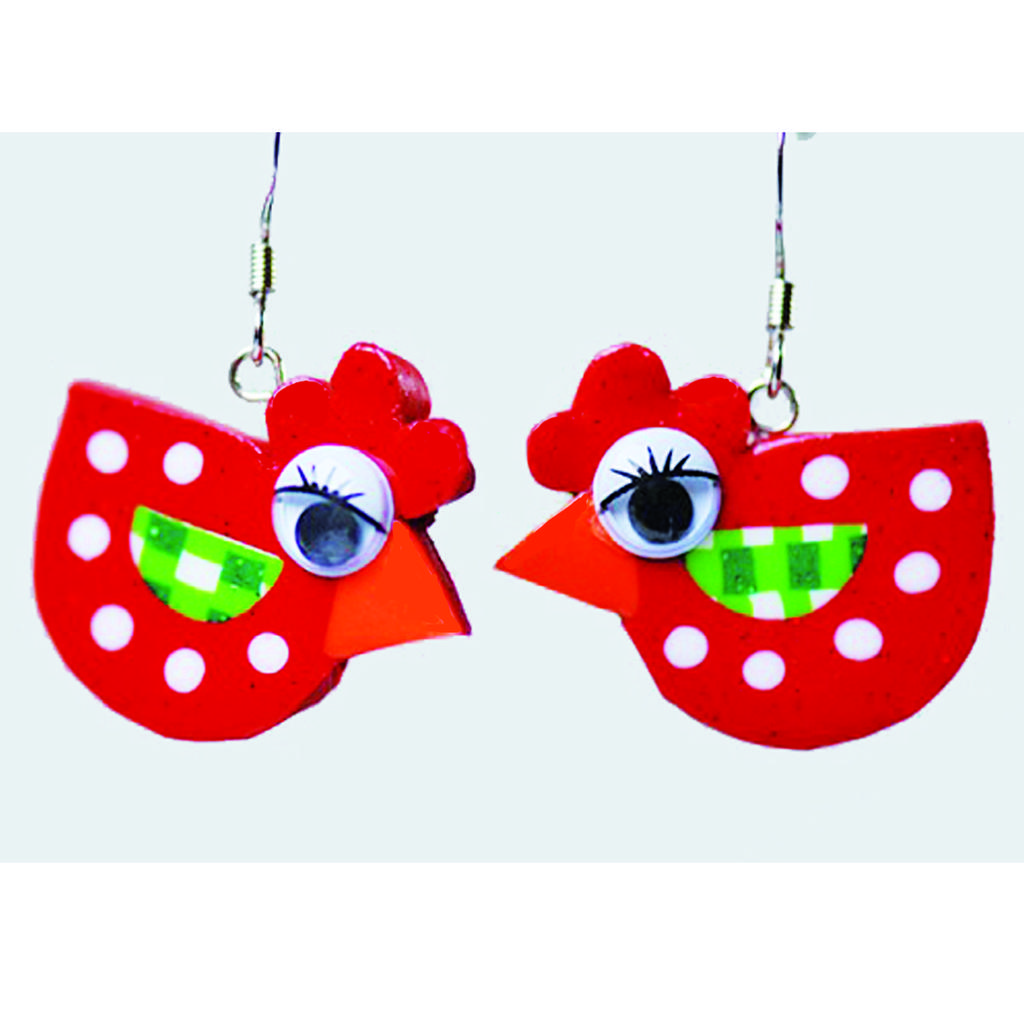 Boucles d'oreilles HEART ATTACK - ROSE - - KURAGE GINZA Boucles d'oreilles HEART ATTACK - ROSE - - KURAGE GINZA