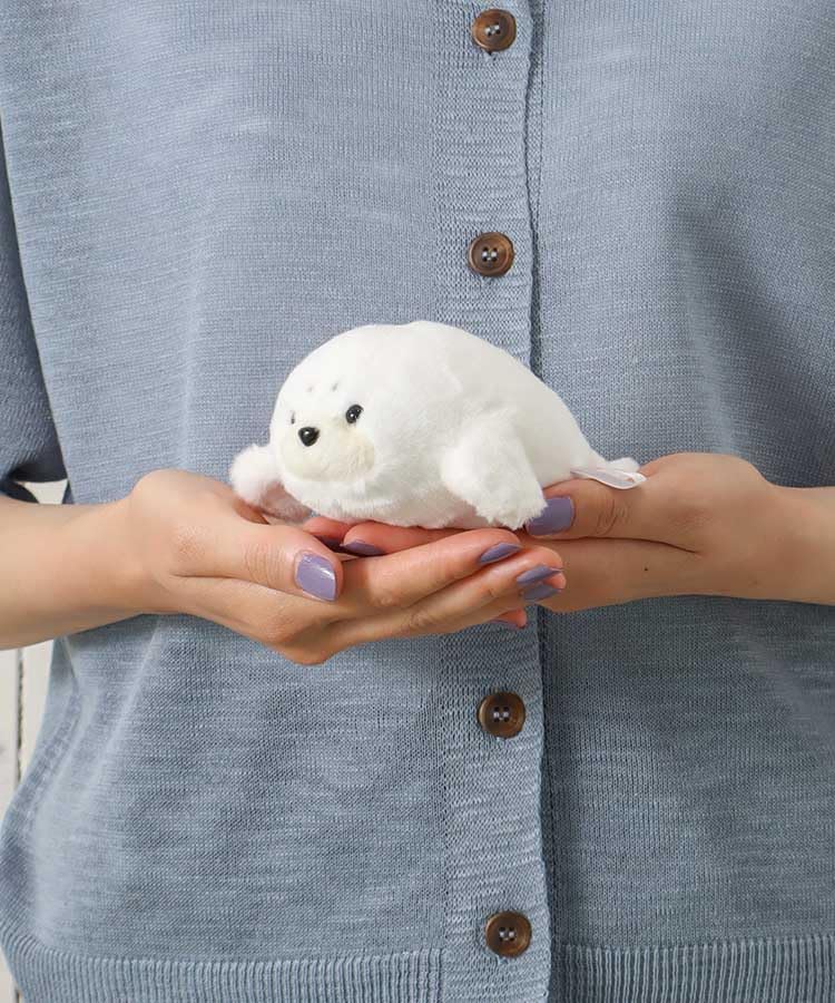 Bleu Bleuet Chubby Baby Sea Creature Plush Toy (Seal)