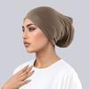 Antislip Strips Elastic Turban Hat Stretch Material Undercap Scarf Muslim Hijab Cap  Islamic Wear