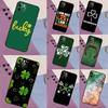Ireland Shamrock Lucky Case For Samsung Galaxy S24 Ultra S21 S22 S23 S25 Ultra S9 S10 Plus S20 FE S25 FE Back Cover