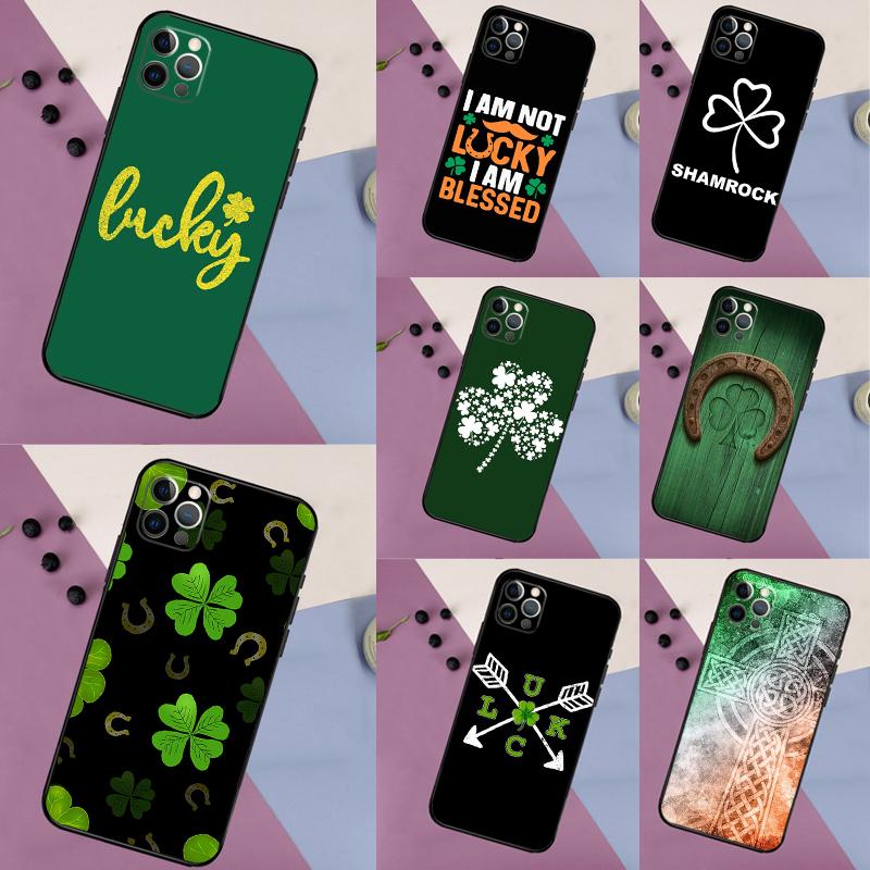 Ireland Shamrock Lucky Case For Samsung Galaxy M21 M12 M13 M14 M15 M06 M16 M36 M56 M31 M53 M32 M52 M35 M55 M34 M54