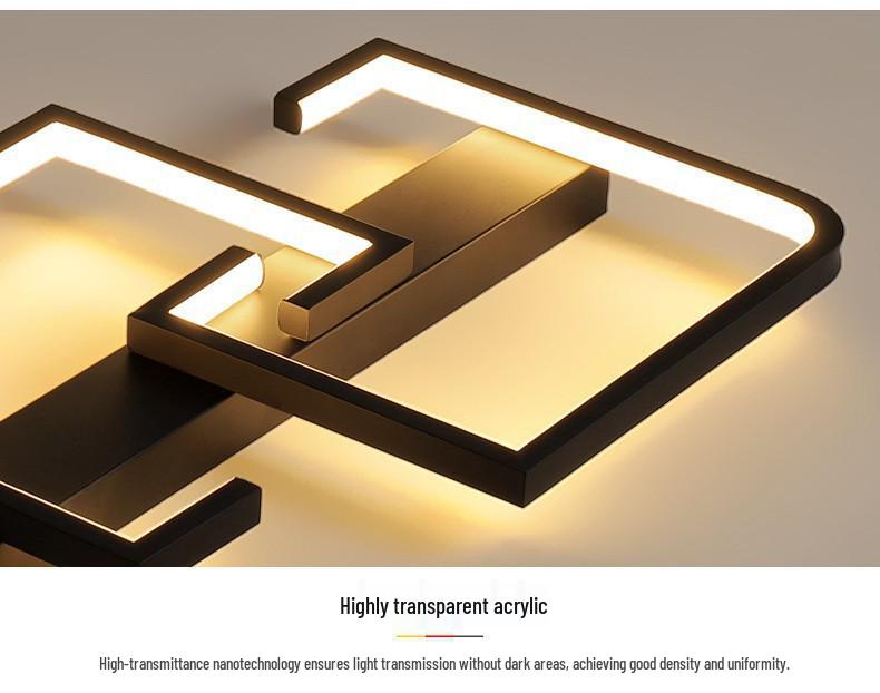 Minimalist LED Ceiling Light for Living Room, Bedroom, and Study