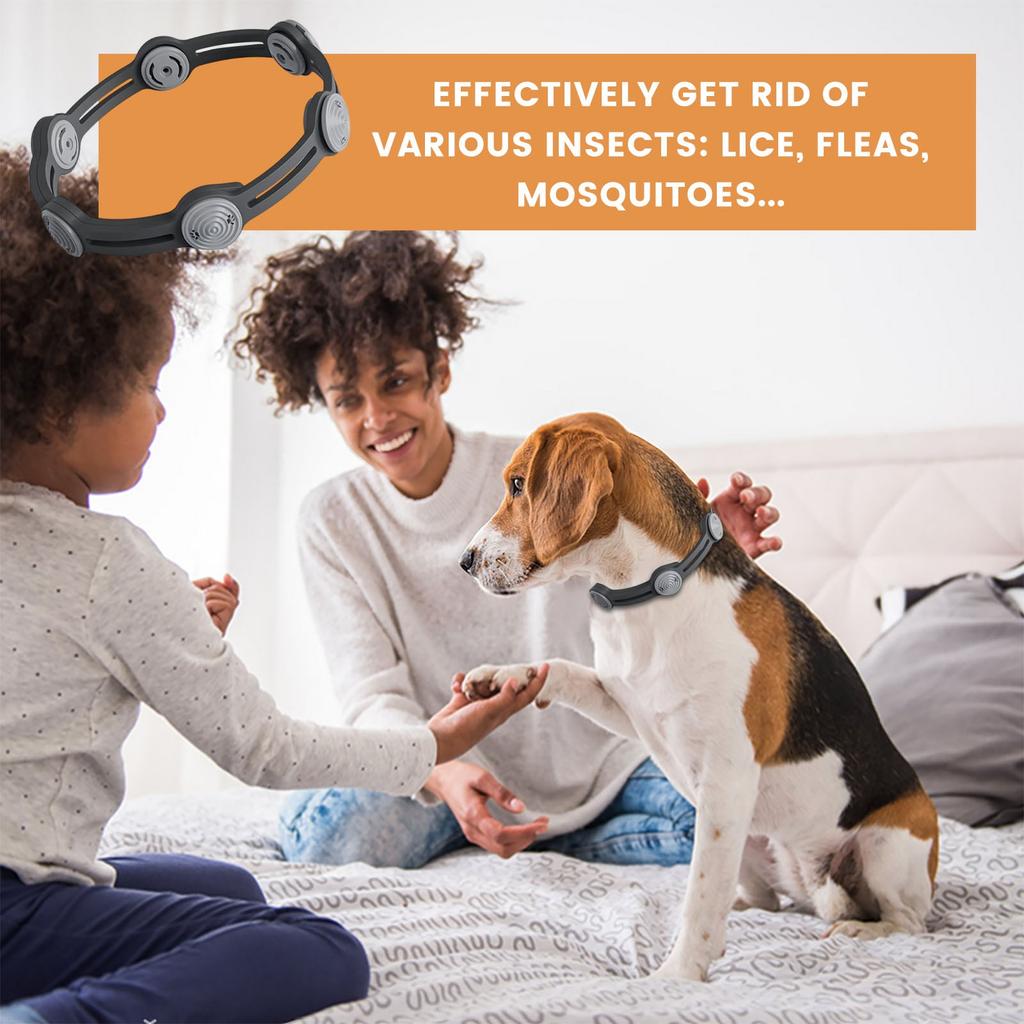 Collar Dog Cat Adjustable Pet Worming Collar 5ml