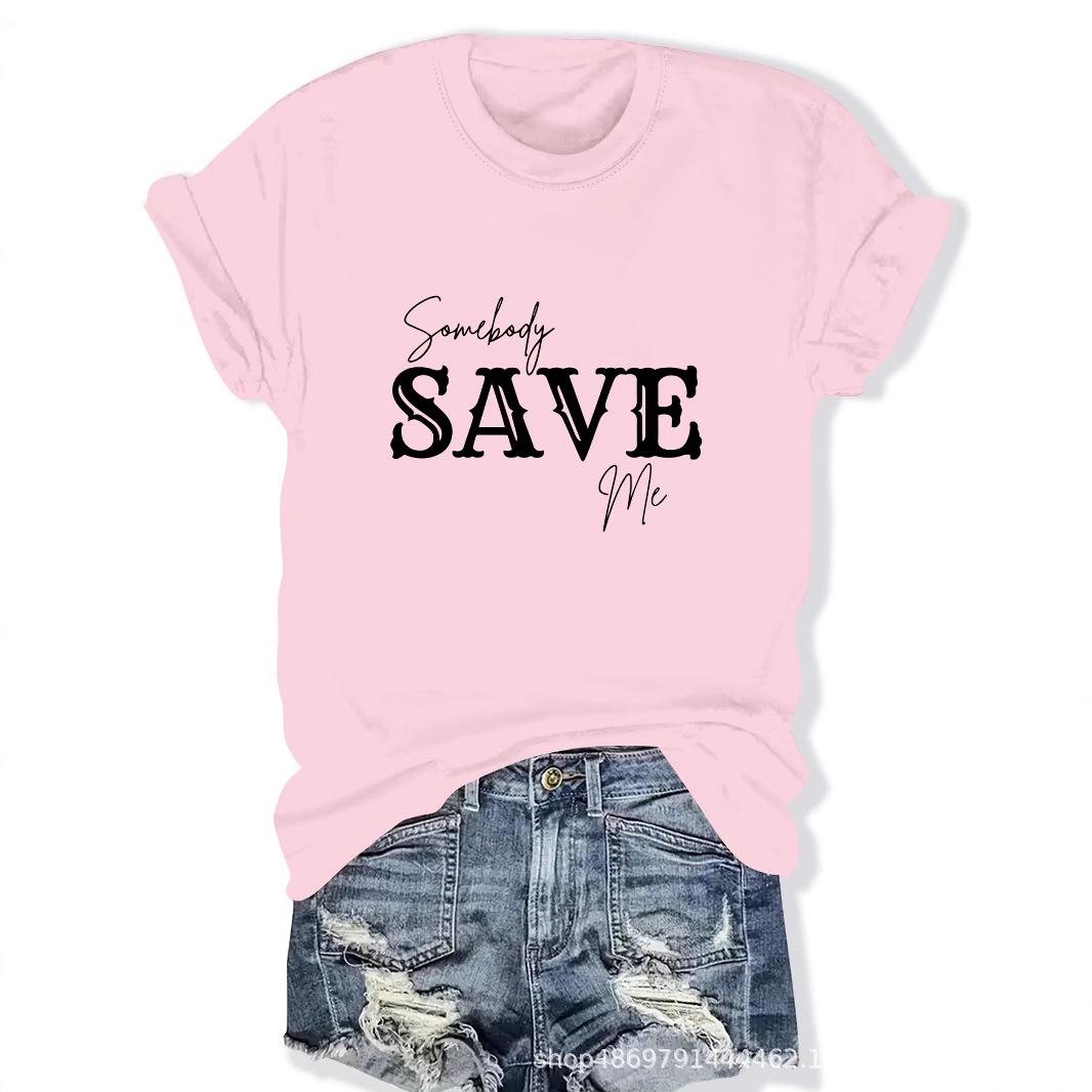 

Women s Fashion Round Neck T-Shirt Double Extra Large абрикосовий