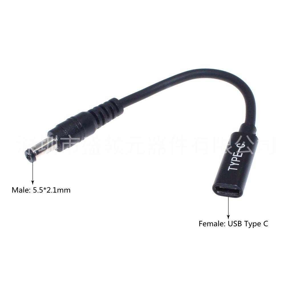 10-Piece Laptop Power Adapter Set with PD65W Charging Cable