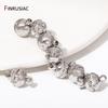 Wholesale 18k Gold Plated Brass Strong Magnetic Clasps For Bracelet Making Magnet End Clasp Connectors DIY Jewelry Making
