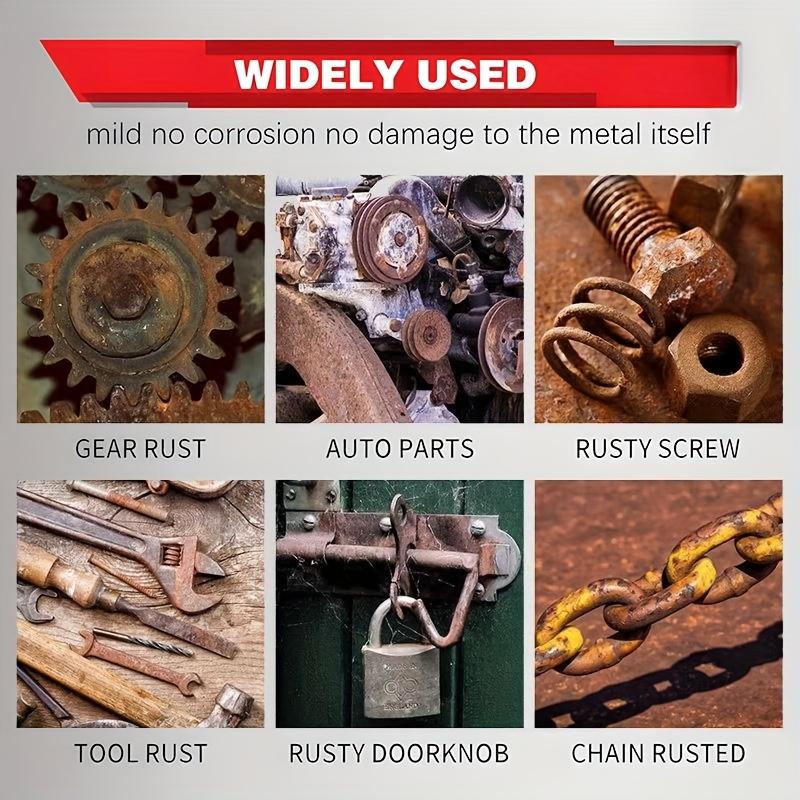 Car Chassis Rust Remover - Multi-Functional Rust Remover for Iron Metal Surfaces, Safe and Convenient for Maintenance and Repair, Instantly R