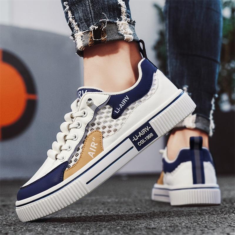 New Arrival Men's Shoes Summer 2025 Versatile Breathable Trendy Student Men's Shoes Fashionable Lightweight Sports Casual Shoes