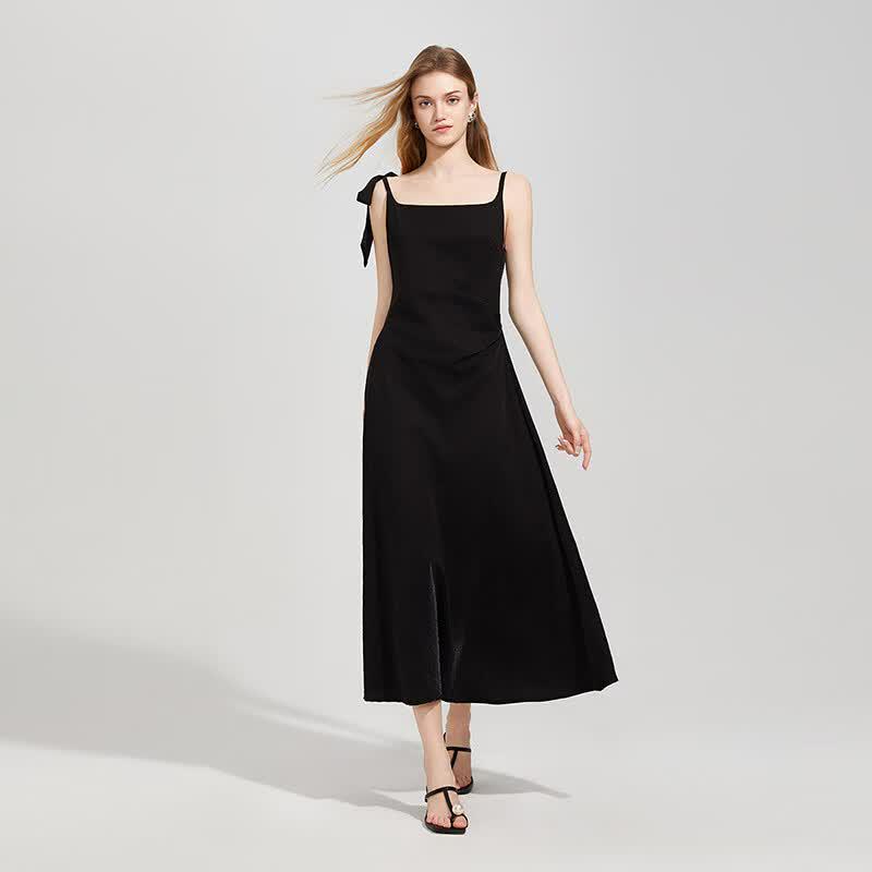 Shetu Elegant Camisole Mid-length Dress