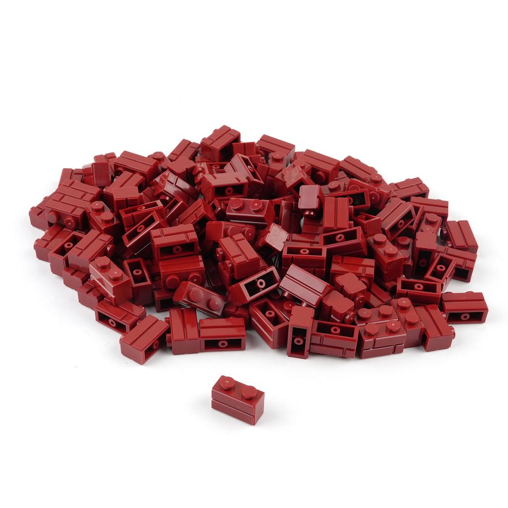 100g High Wall Thick MOC Building Blocks Bulk Granular 1x2 Right-angle 1x3 1x4 Dots 15533 Wall Assembled Model Bricks DIY Toys