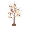 Independence Day LED Star Tree Decoration 18/24-Inch Patriotic Tabletop Light with 24 Red White Blue Stars 8 Modes Timer USB & Battery Powered 4th of