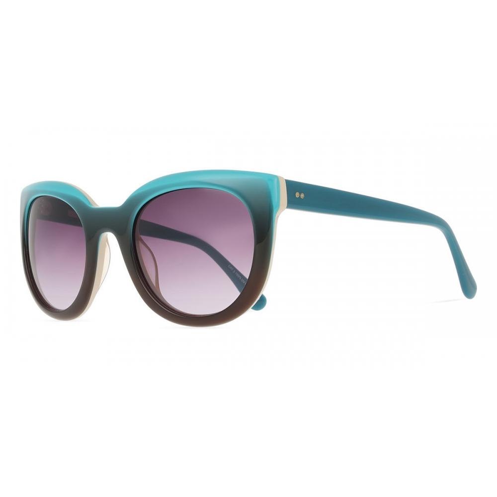Derek Lam Lore Turq Women Sunglasses