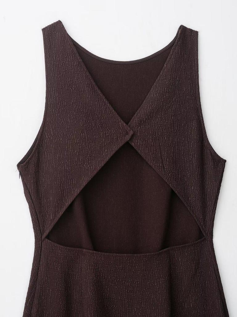 Hochwertiges Schlankes Damen-Quastenkleid - Neuer Einfacher Stil Nischen-Design