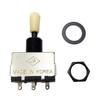 Guitar Toggle Switches with 3 Tone Setting Stable Performances Simple Setup Metal and ABS Texture Suitable for Musicians