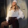 Spring Summer Loose Casual Women Shirts Female Fashion Office Long Sleeved Blouse Solid Color Lapel Buttons Simple Tops Ladies Clothing