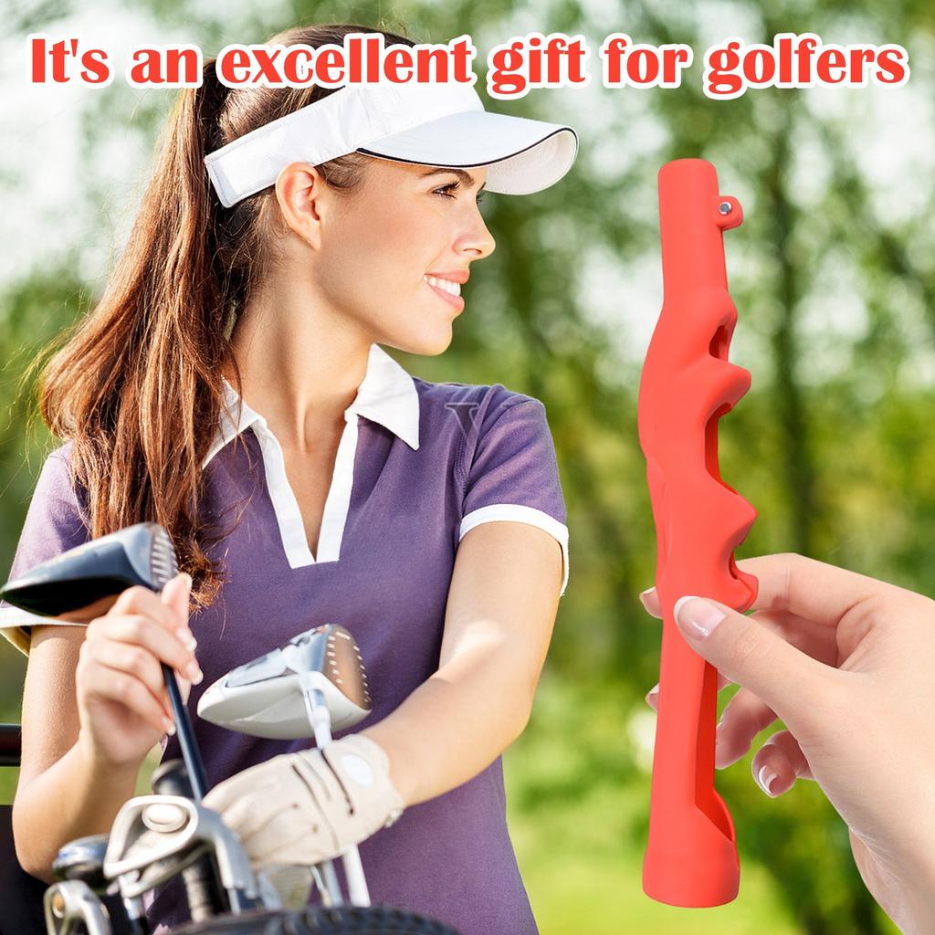 Golf Hand Grip Set To Correct Grip Posture Correction Aid Rubber Training Hand Grip