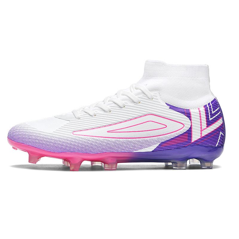 Grass Ag Spikes, Grass Mandarin Duck High-Top Grass Football Shoes, Men S And Women S Youth 36