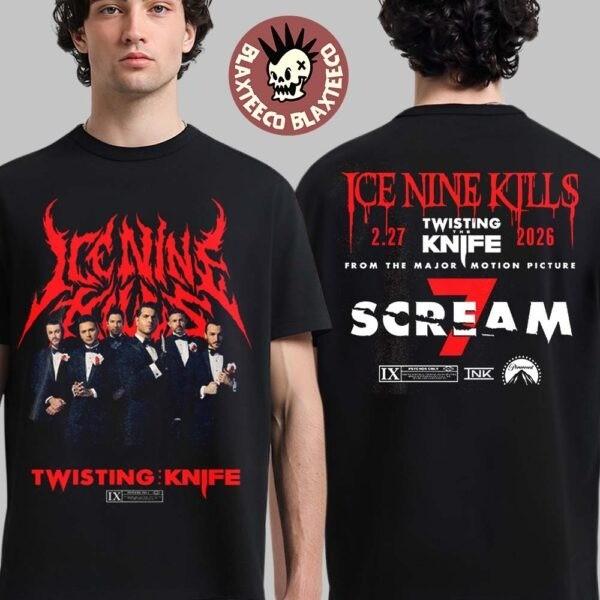 Ice Nine Kill The Knife Part One Twisting The Knives Opening Knife TShirt Unisex T-Shirt XL