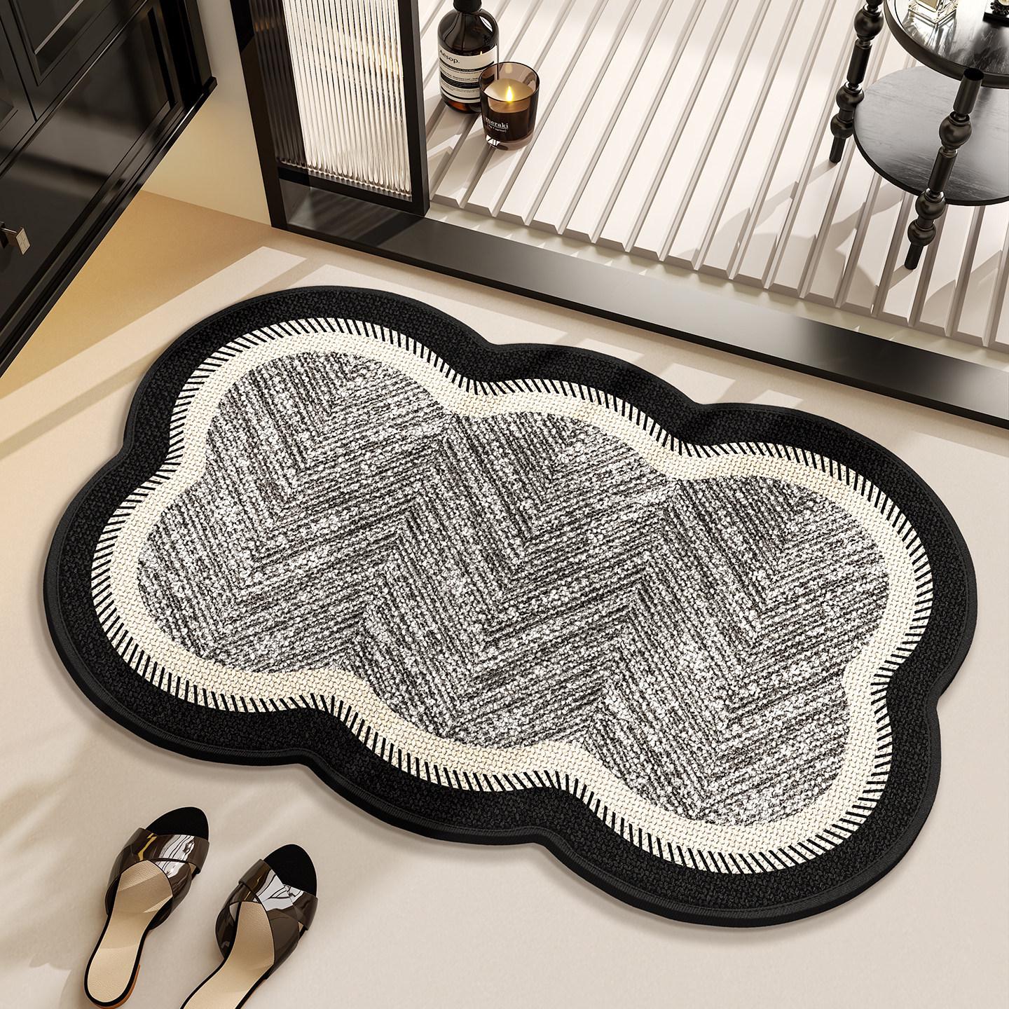 2026 Luxury Quick-Dry Non-Slip Diatomaceous Earth Bathroom Floor Mat: Scratch & Dirt Resistant. 40*60cm