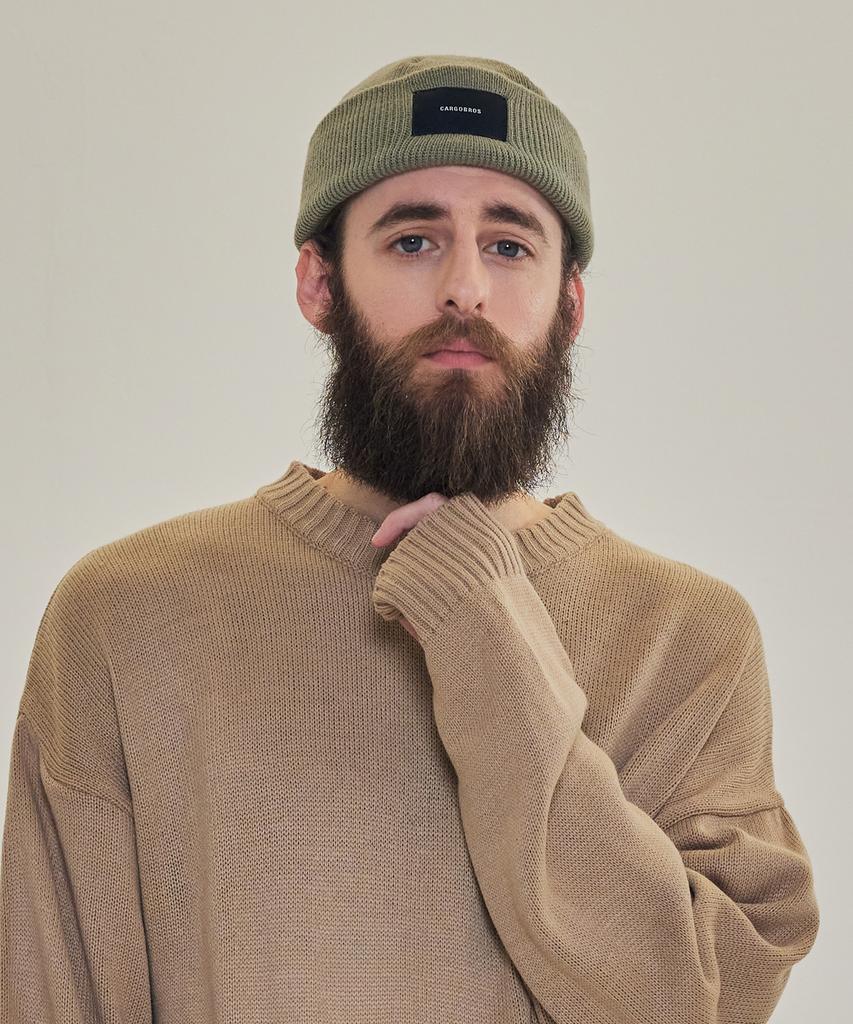 CARGOBROS Cb Original Logo Short Beanie (Grey)