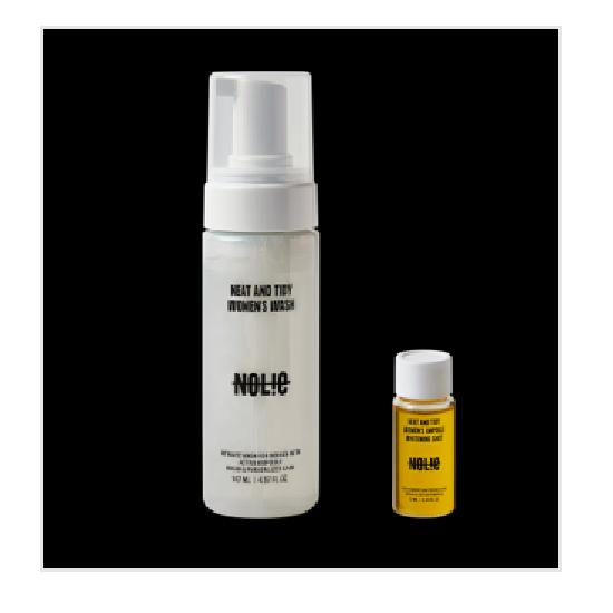 NOLIE Knit & Tide Women's Wash & Ampoule 147ml + 13ml, choose 1 of 2 types (whitening / elasticity)