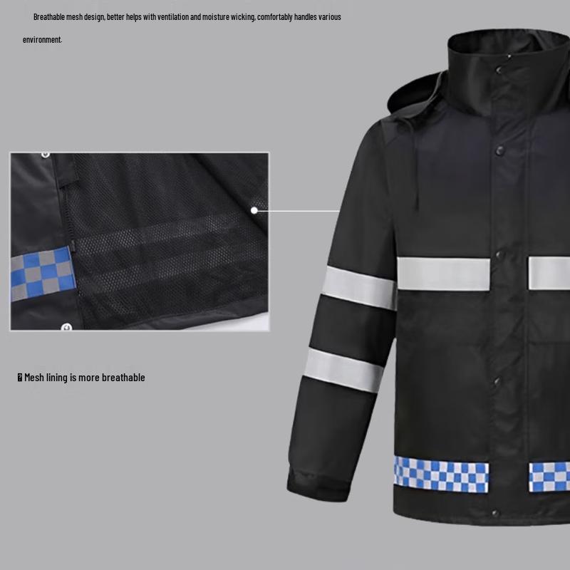 Reflective Split Rain Suit
