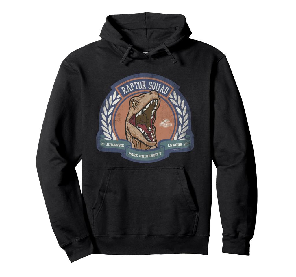 Jurassic Park Raptor Squad Crest Hoodie
