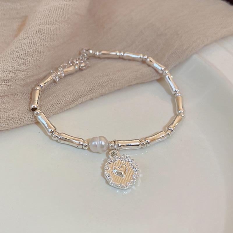 925 Silver Bracelet for Men Women Minimalist Twisted Rope Chain Unisex Couple Jewelry Gift