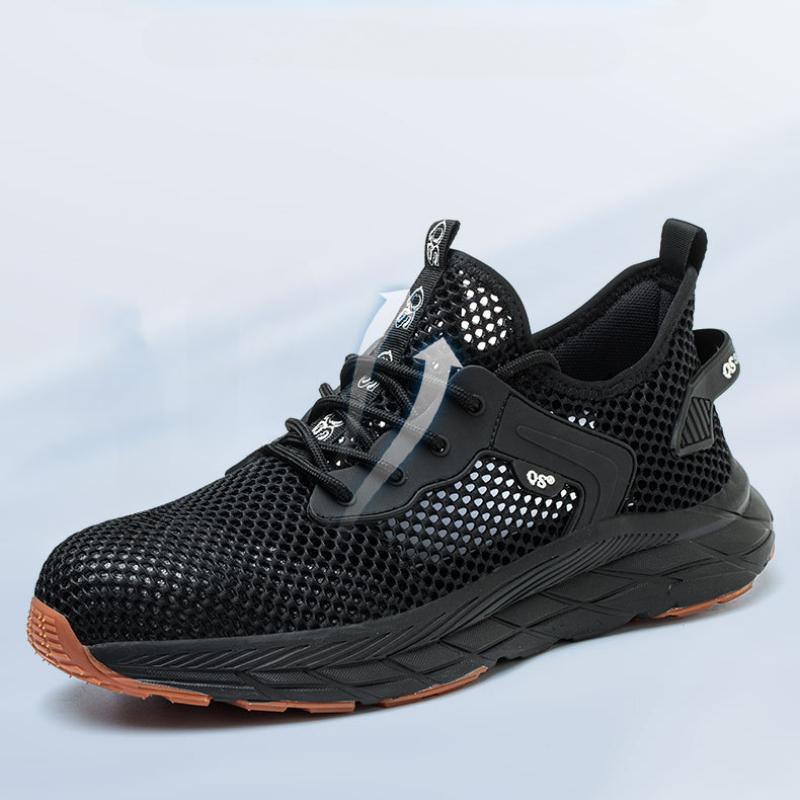 Offizielle Website Sommer Herren Sicherheitsschuhe Neue Leichte Atmungsaktive Freizeitschuhe Rutschfest Schlagfest Stichfest Arbeitsschuh