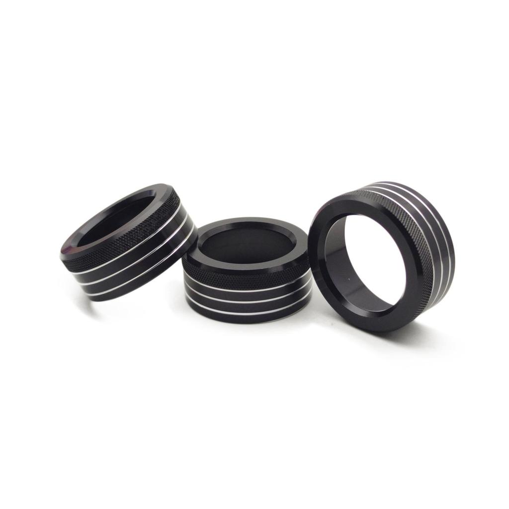 Decorative AC Knob Ring for GT86/Subaru BRZ - Fits 20 Models with Logo On Center Console.