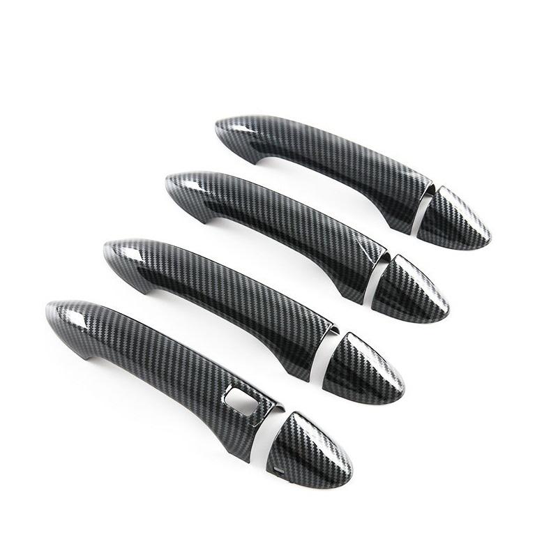For EBRO S700 2025 2026 Door Handle Cover Protective Strip s700 ABS Carbon Black Decorative Sticker Styling Accessories