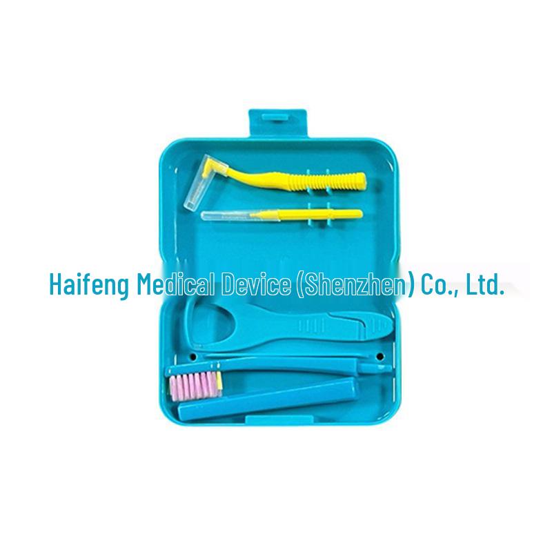 Orthodontic Kit: Wax, Toothbrush, Interdental Brush, Bite Block, Aligner Remover