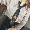 2pcs New Red Green Flower Patch Embroidered Patches Sew On Applique Lace Sewing