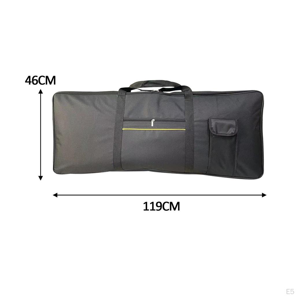 Electronic Keyboard Bag with Adjustable Straps for Easy Travel