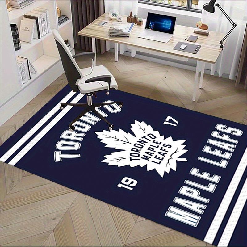 Büroteppich Toronto Maple Leafs Thema Sofateppich, Stuhlmatte Schutz