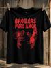 Broilers Puro Amor Red Fighting Roosters And Bold Gothic Lettering Punkinspired Animal Graphic Unisex All Tshirt