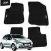 Velour Floor Mats for Peugeot 208 2012-2019 Car Mats Embroidery B