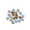 20Pcs Mini Heart Buckles Handmade Sewing Accessories Love Buttons Buckles Decor Doll Clothing