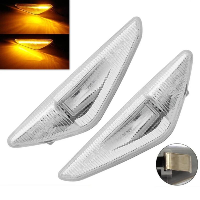 1 Pair Left Right LED Marker Turn Signal Lamp for E70 F25 E71 63137171007 63137171008 Turn Signal Light Indicator