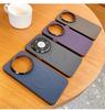 Carbon Fiber Magnetic Phone Case for Huawei Mate80RS - Soft Armor Design with Large Hole & Leather Texture for Honor 600Pro
