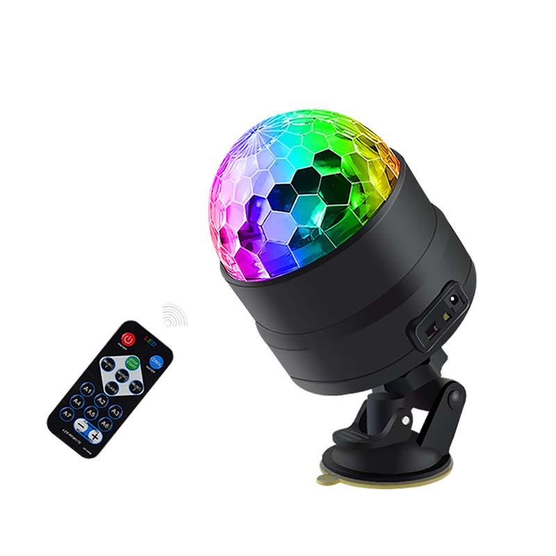 USB Rotating LED Disco Ball Party Light