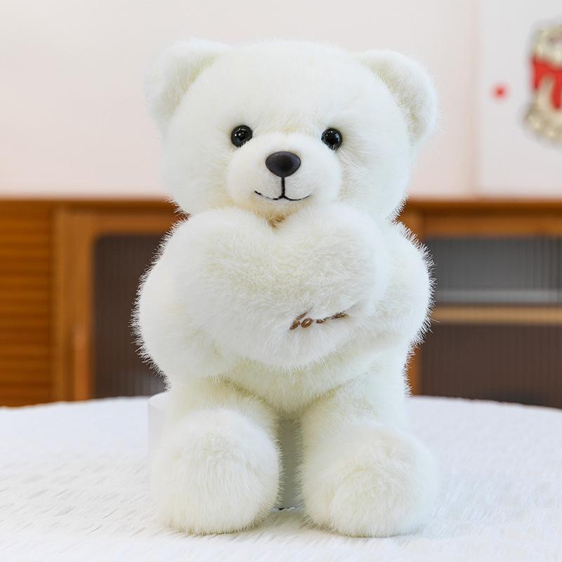 Love Variety Bear Plush Toy Wedding Gift Confession Teddy Bear Ring Doll